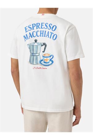 T-Shirt In Cotone Portland Man Con Stampa Frontale e Posteriore MC2 SAINT BARTH | T-shirt | PRL000202005L